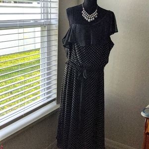 Size 18 Lane Bryant polka dot dress